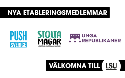 Nya medlemsorganisationer i LSU!