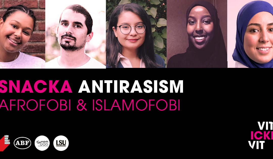 Snacka antirasism – afrofobi och islamofobi
