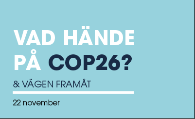 Vad hände på COP26?
