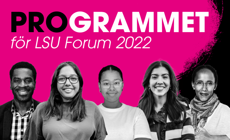 Antirasism i fokus på LSU Forum i september LSU