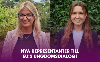 Nya ungdomsrepresentanter till EU:s ungdomsdialog