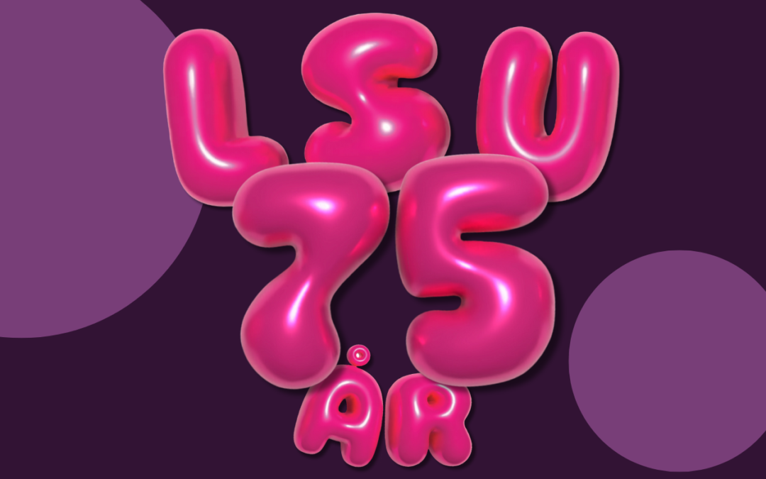 LSU firar 75 år med årsmöte och fest 8-10 november