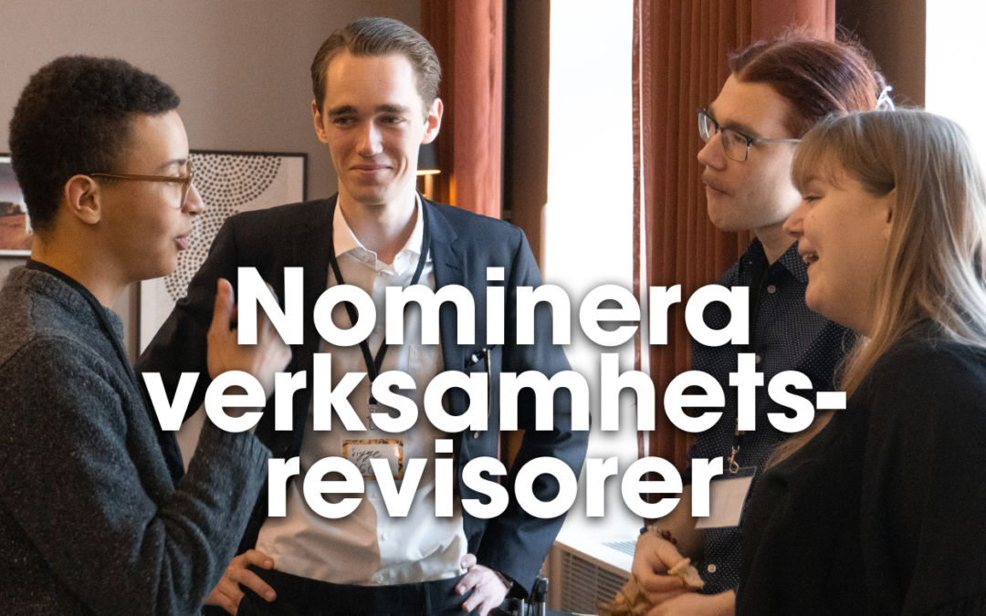 Nominera verksamhetsrevisorer till LSU
